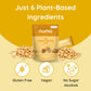 Numa Foods Mini Peanut Butter Bars - Vegan, Low Sugar, High Protein, All Natural, Gluten Free - Crunchy Plant Based Peanut Butte