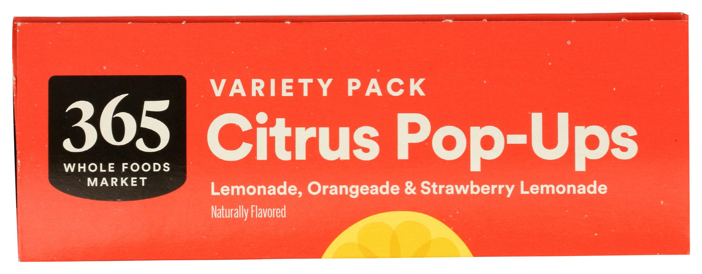 365 by Whole Foods Market, Citrus Pop-Ups, 3 fl oz, 6 ct, (Frozen)