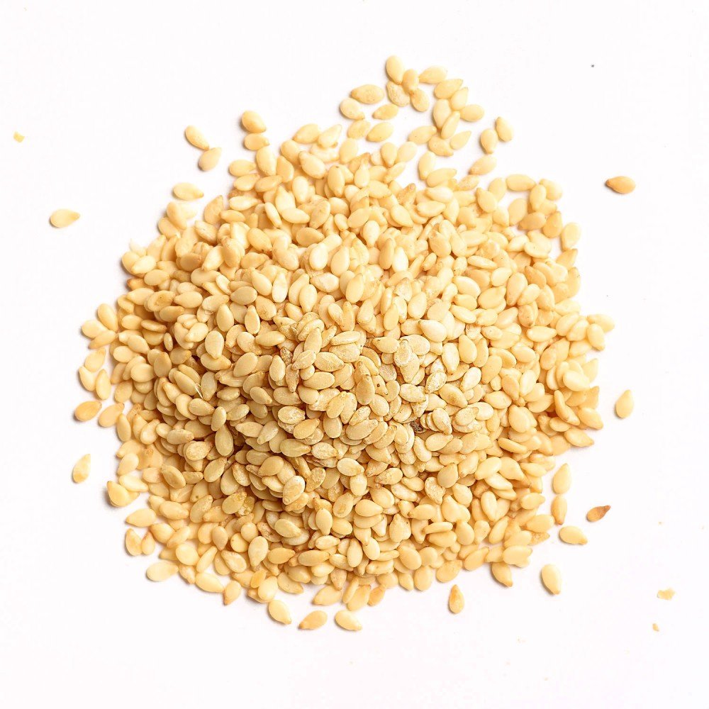 Pride Of India - Organic Sesame Seed Whole Unhulled - 8 Oz (227Gm)(D0102Hpilug.)