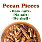 Food To Live Pecan Pieces, 10 Pounds - Chopped Raw Pecan Nuts, Unsalted, Unroasted, Shelled, Kosher, Vegan, Sirtfood, Bulk. Good