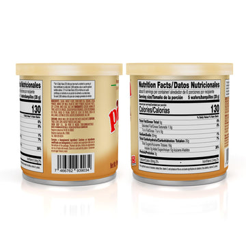 Pirucream Rolled Wafers With Chocolate Hazelnut, Organic Alkaline 100% Cocoa – No Trans-Fat, Preservatives, Colorants Or Additives And Without Palm Oil (155Gr/ 5.46Oz Each One – 1 Pack Tin)
