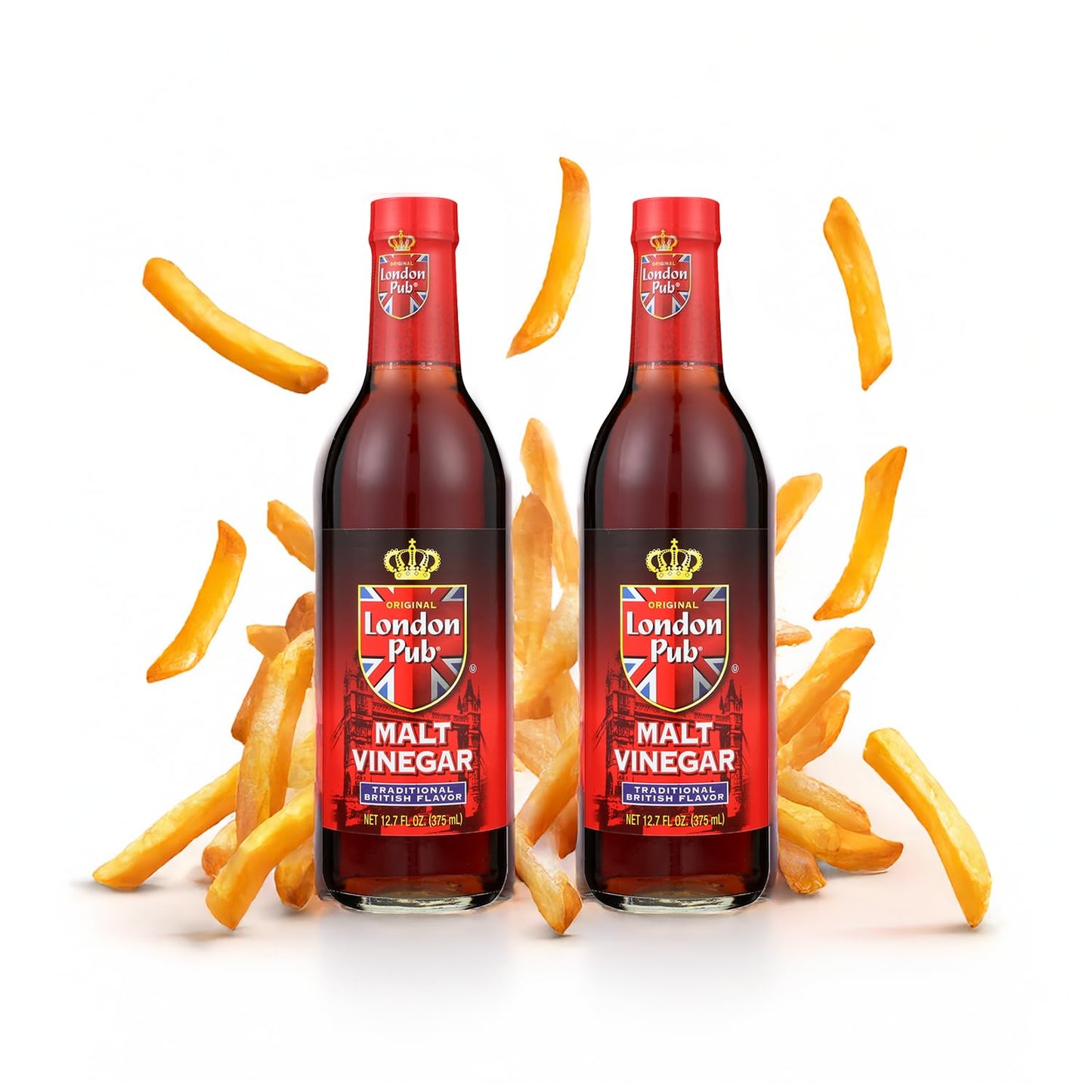 London Pub Malt Vinegar 12.7 OZ(Pack of 2)