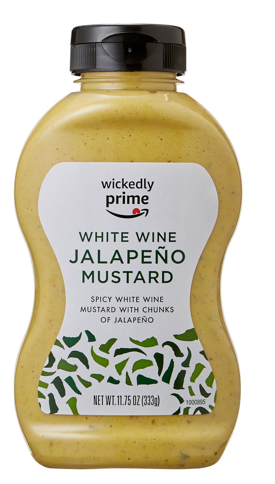 Wickedly Prime White Wine Jalapeno Mustard, 11.75 Ounce, Pack of 1