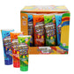 slime Sour Lickers Squeeze Gel Candy - 16 Pack Display Assorted Flavors, 8 Blue Raspberry 4 Green Apple and 4 Strawberry, Great