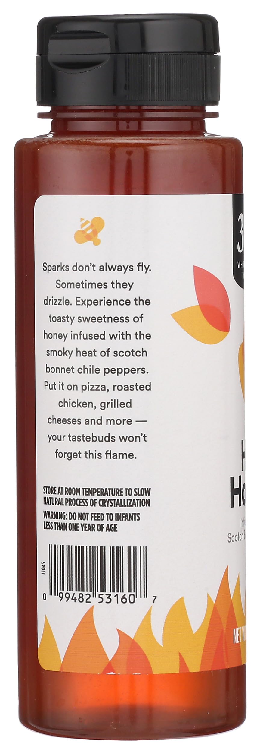 365 by Whole Foods Market Hot Honey, 12 Ounce - Sweet Spicy Flavor for Cooking and Drizzling