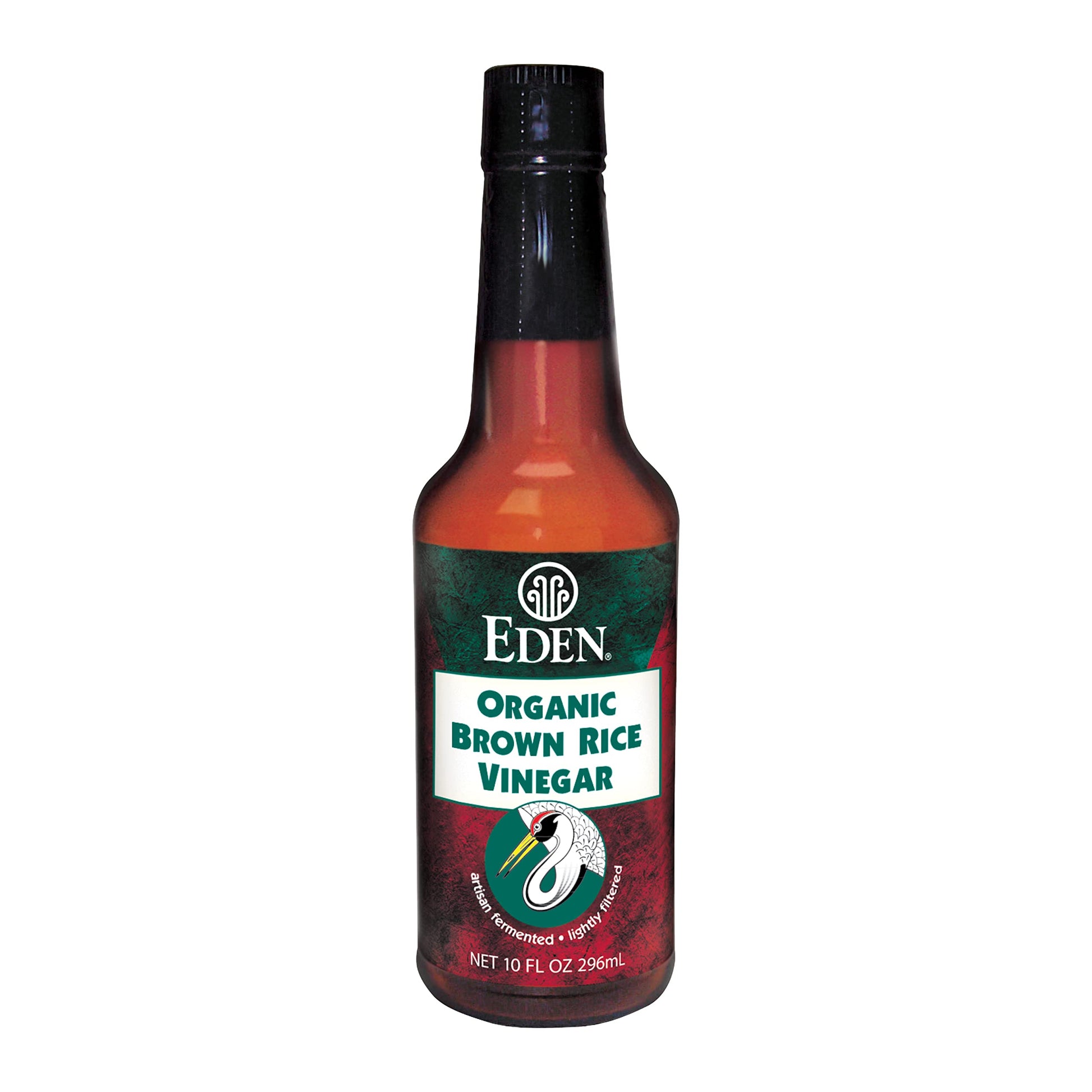 Eden Organic Brown Rice Vinegar, 10 Fl Oz Amber Glass, Imported