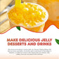 Fanale Coconut Jelly Topping for Boba Tea, Ice Cream, Yogurt, Smoothie, Desserts, 6.6 lb (Pack of 4)