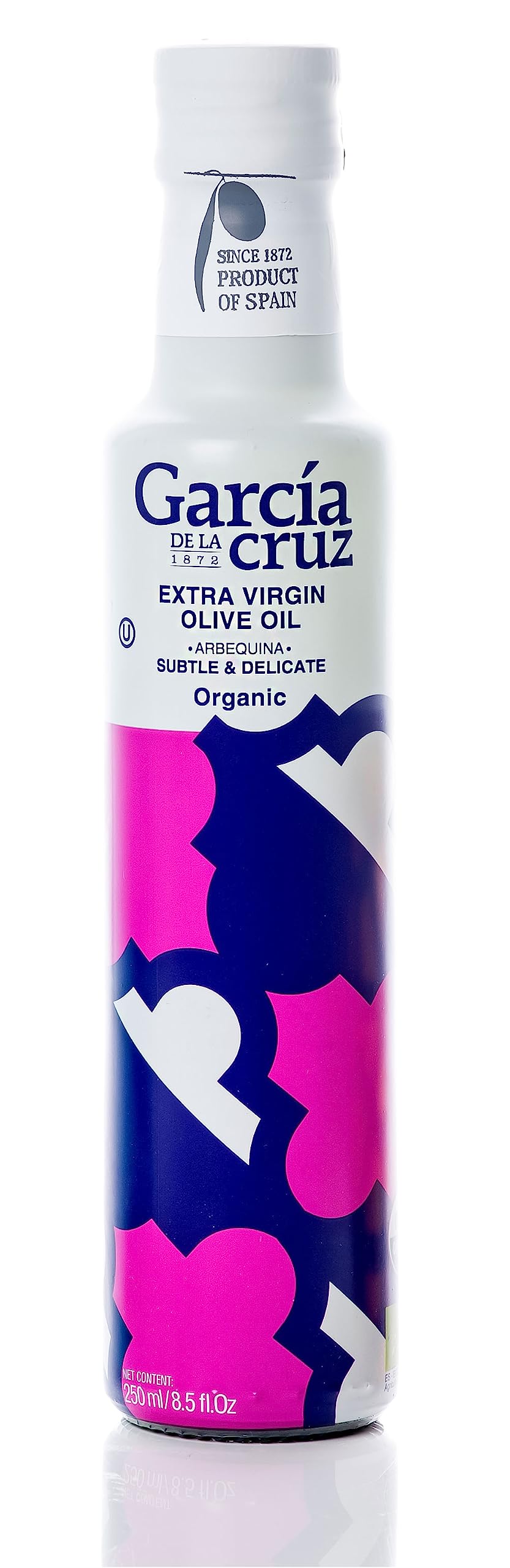 GARC  A DE LA CRUZ - Organic Extra Virgin Olive Oil, Arbequina Variety, Single Varietal, Smooth Body, Balanced Flavour, Origin S