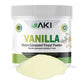 AKI ORGANIC Fine Vanilla Powder - Light Yellow, 5.29 Ounce, Non-GMO, Alcohol-Free, Ideal for Baking, Cooking and Smoothies