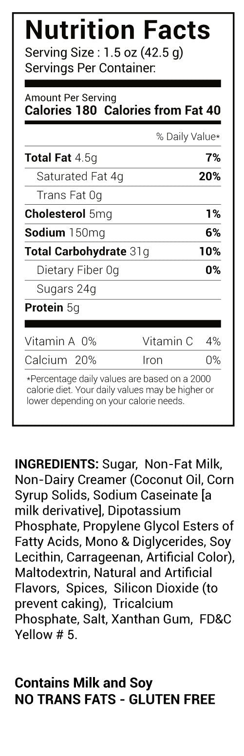 Java Frost Eggnog Creme Drink Mix, 4 LB Bag, 4 Pound (Pack of 1)