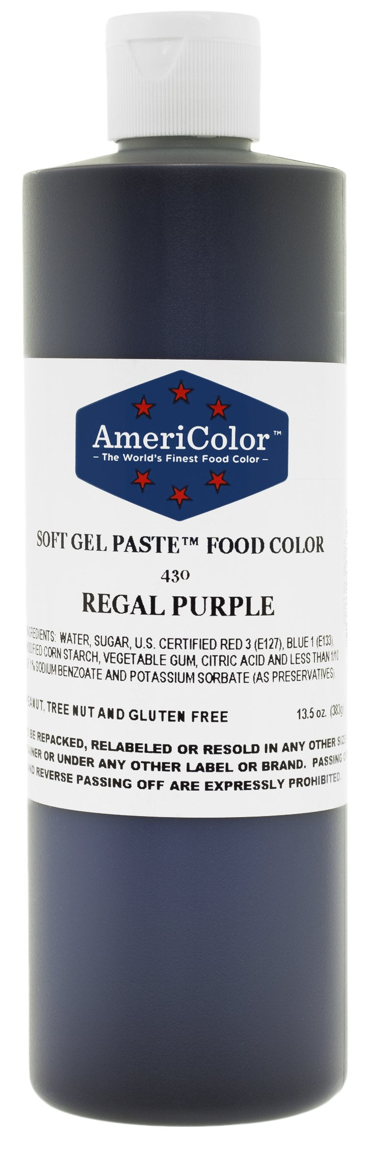 Americolor Gel Colour, 131/2-Ounce, Regal Purple