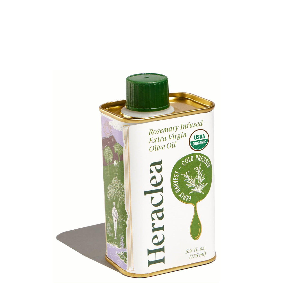 Heraclea Rosemary Infused Extra Virgin Olive Oil 5.9 fl oz (175ml)