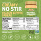 Crazy Richards Creamy No Stir Peanut Butter with No Added Salt, Sugar, Or Preservatives (1 Pack)