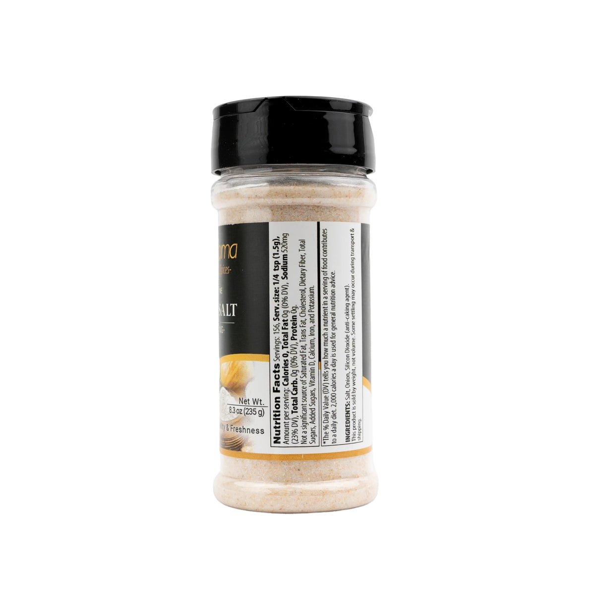 GranAroma Onion Salt, Savory Flavor, Versatile Seasoning (8.3 Ounce)