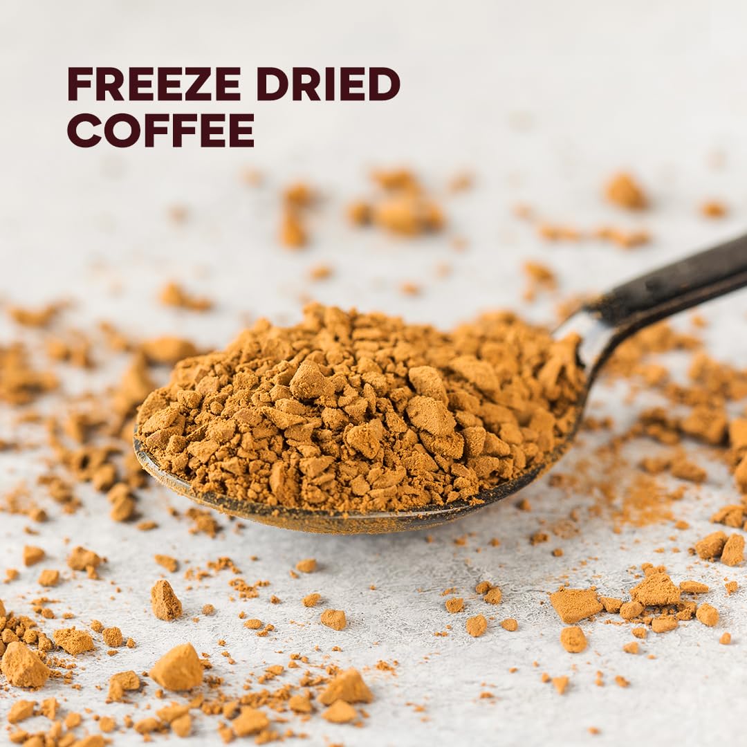 Juan Valdez Freeze-Dried Instant Coffee, Vanilla Cinnamon, 100% Colombian Arabica Beans, 3.35 oz Jar, Pack of 1