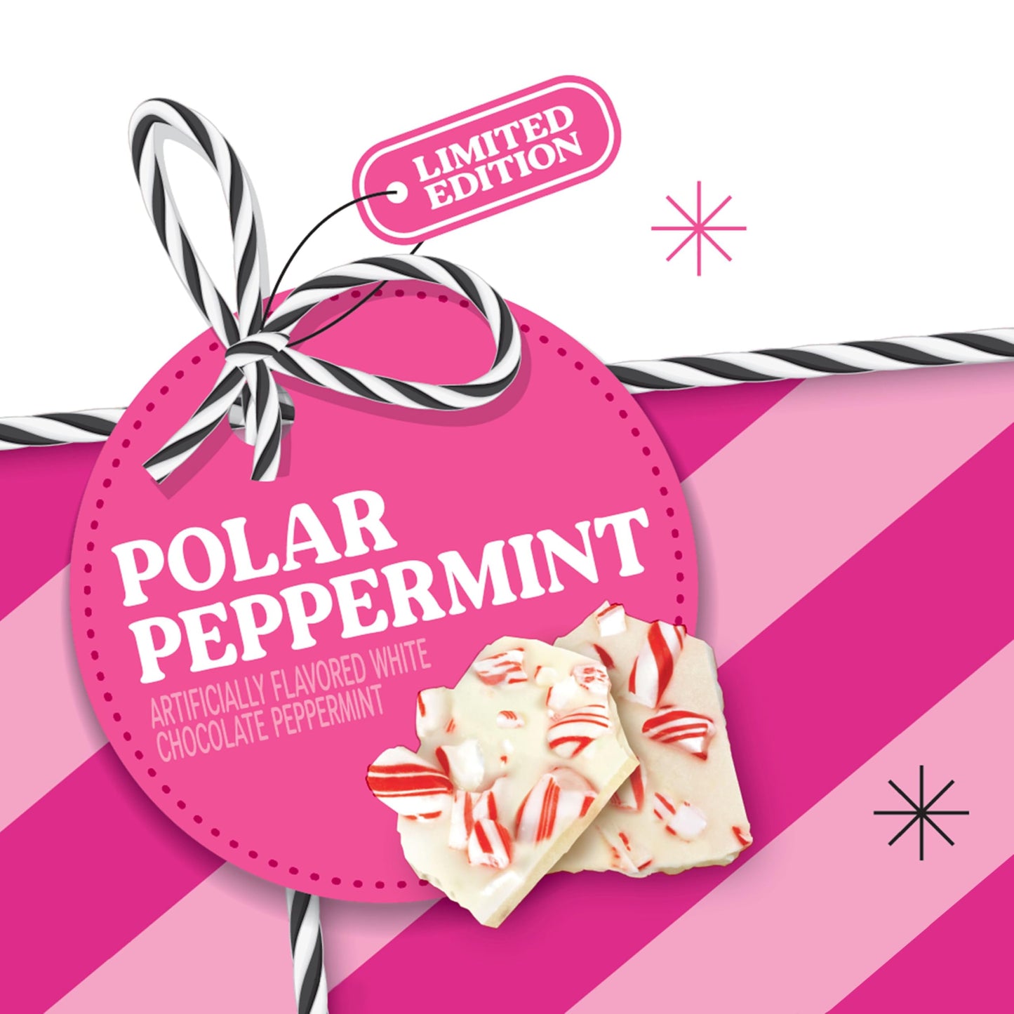 Dunkin White Chocolate Peppermint Artificially Flavored Ground Coffee, 11 oz. Bag, 6 Count