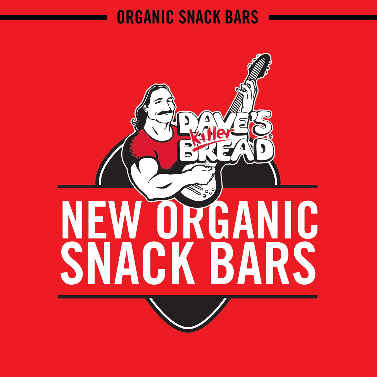 Daves Killer Bread Oat-Rageous Honey Almond Organic Snack Bars  4 Individually Wrapped Snack Bars