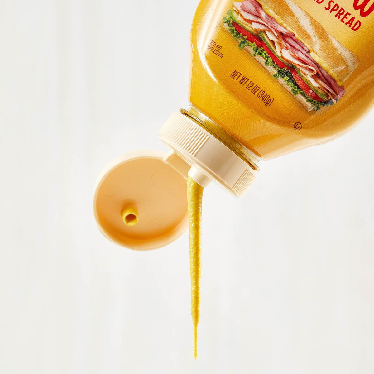 French s Creamy Yellow Mustard Spread, 12 oz (Pack of 8)