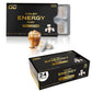 Dialed Gum Energy Caffeine Gum, 50mg Caffeine, Sugar Free, Aspartame Free, 24 Pieces, Caramel Macchiato Flavor