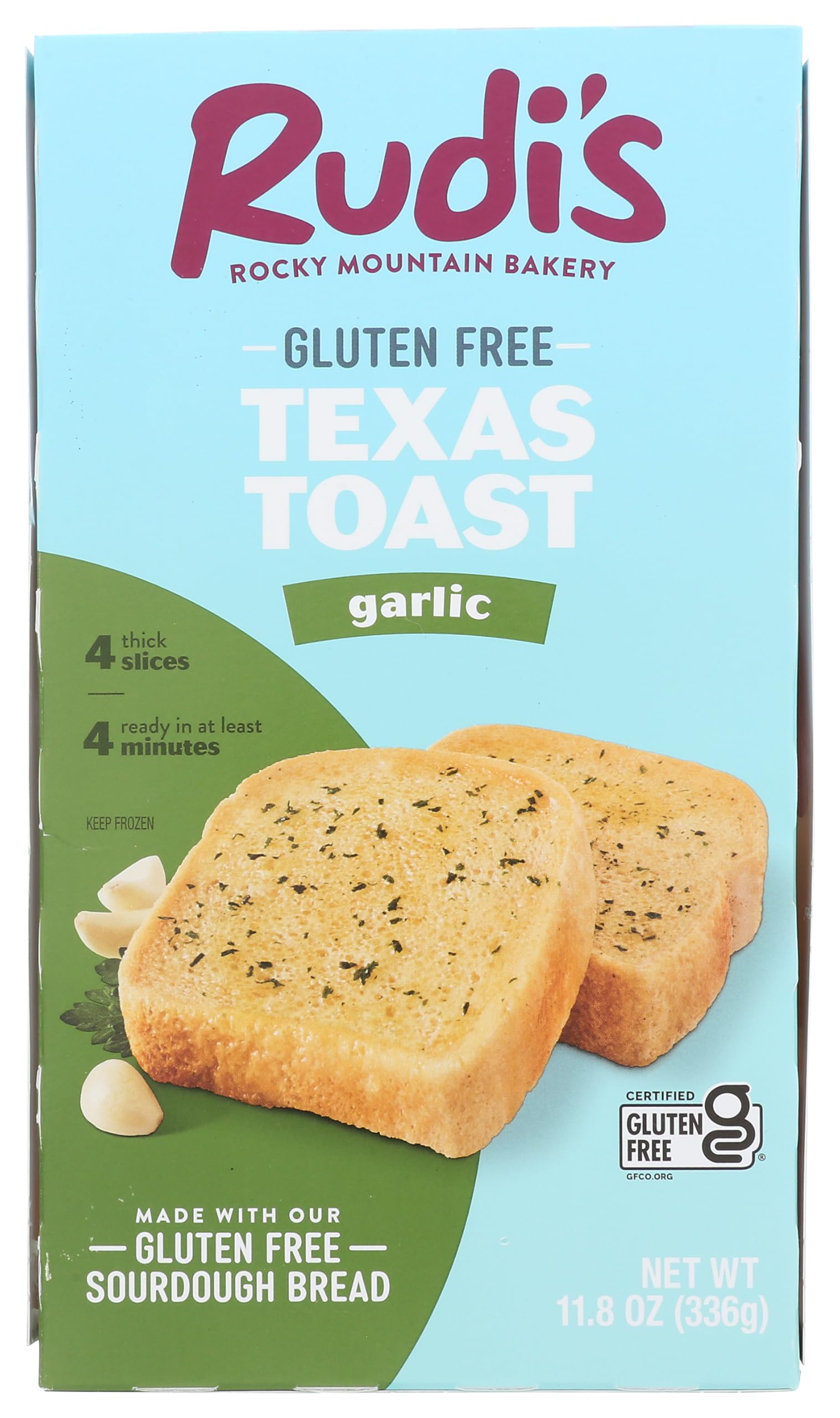 Rudis Bakery Garlic Texas Toast, 11.8 Oz