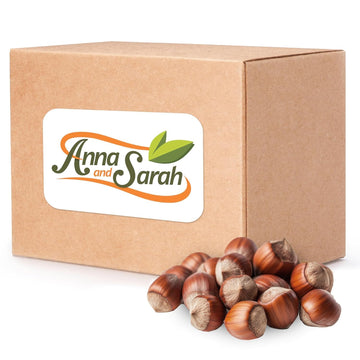 Anna And Sarah 10 Lbs Oregon Large Hazelnuts In Shell  Kosher  Whole Non-Gmo  Fresh Buttery Taste And Easy To Break In Box (160 Oz)