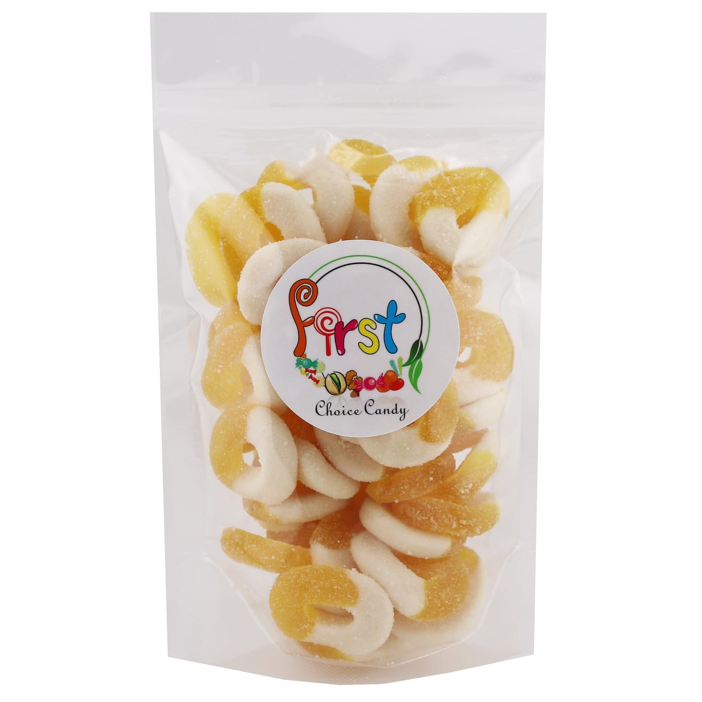 Firstchoicecandy Gummy Rings (2.2 Pound (Pack Of 1), Pineapple)