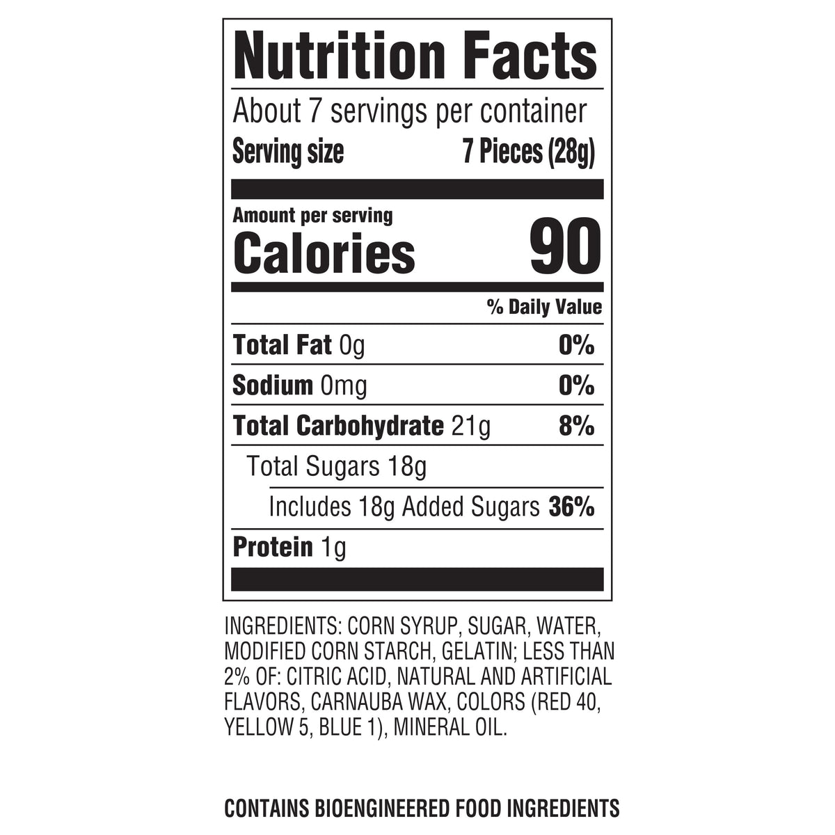 Exotics Gummies, 7Oz Gummy Bag (3 Pack), Gummy Candy