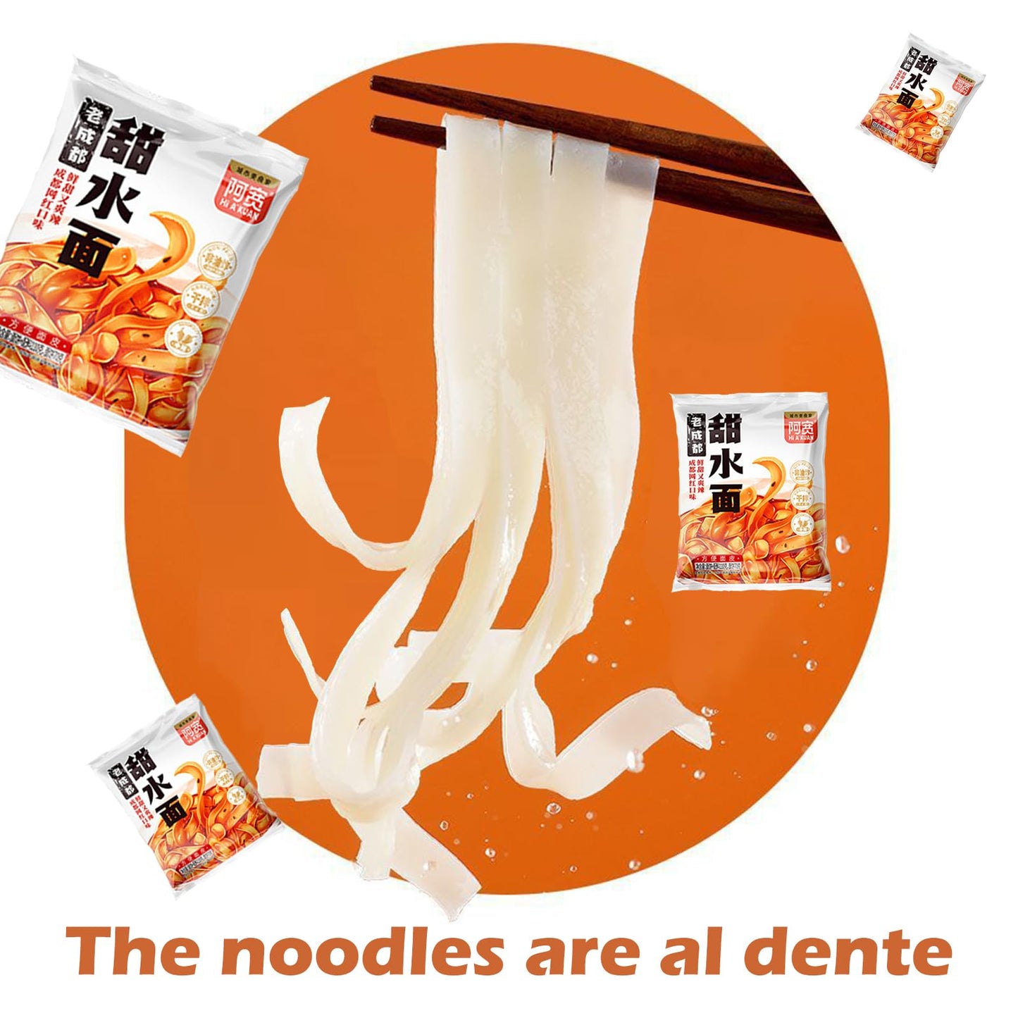 Noble Createaprototype Sweet Spicy Ramen Noodles, Sichuan Red Chili Oil, Chewy Instant Noodle, Medium, Pack of 4