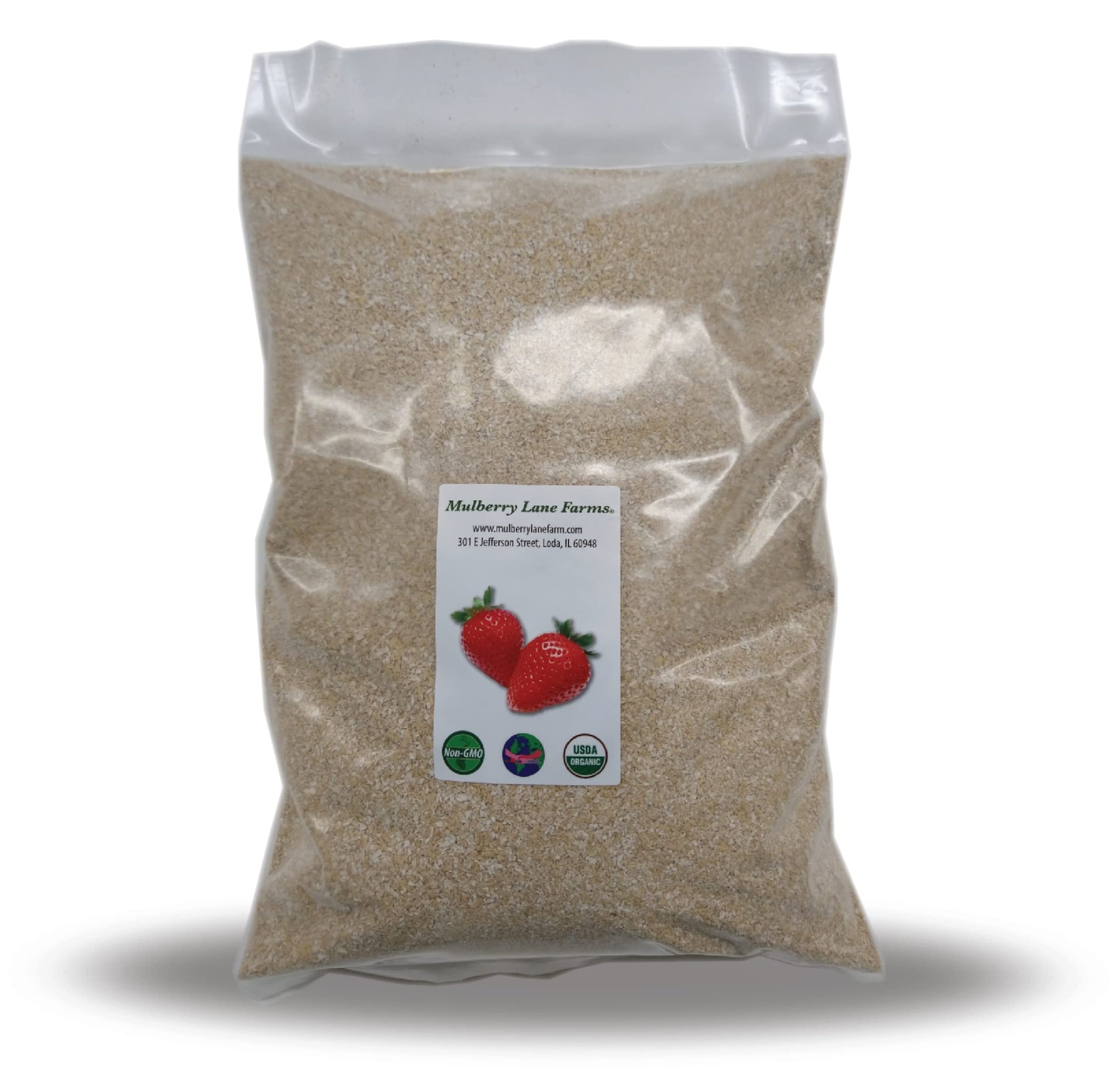 Oat Bran 2 Pounds 100 Percent Oat Bran, Ground Fine Usda Certified Organic, Non-Gmo, Bulk, Mulberry Lane Farms