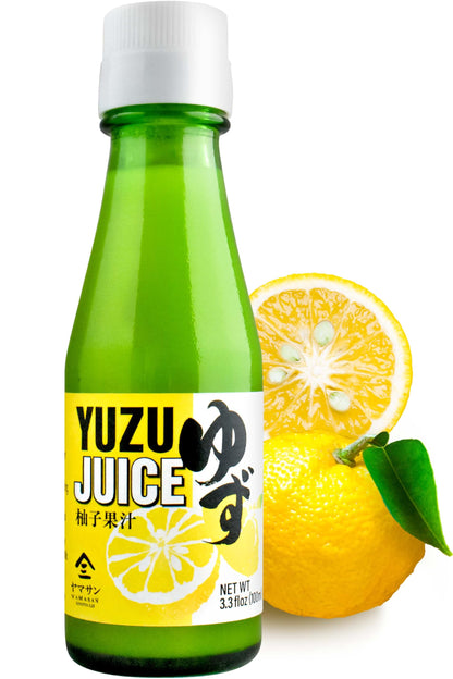 chaganju Yuzu Juice 100% Japanese Authentic, Natural Pure Flavor with No Additives, Vegan, Refreshing Aroma and Citrusy Flavor P