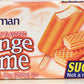 Voortman Sugar Free Orange Creme Wafers Cookies 9 Oz (Pack of 6)