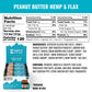Kates Real Food Organic Granola Bars - Peanut Butter Hemp & Flax (2.2 oz  Pack of 12) - Organic Energy Bars Made with Gluten Free Oats - Non GMO  Soy Free  Whole Grains  and All Natural - Healthy Snacks