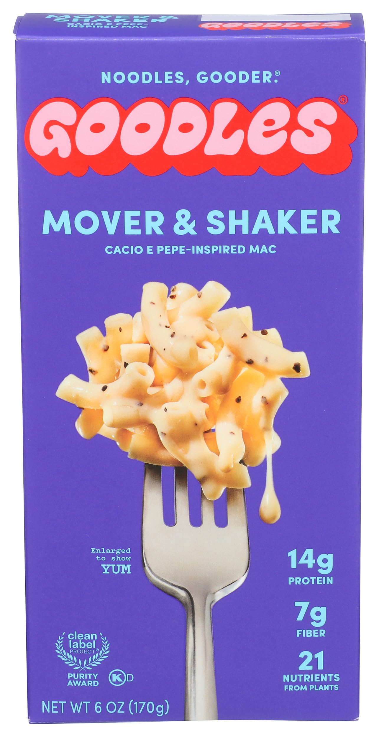 Goodles Mover and Shaker Cacio e Pepe Inspired Mac n Cheese, 6 OZ