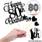 80Th Birthday Cake Decorations Set, 80Th Birthday Candles Numeral 80 Cake Candles And Happy 80Th Birthday Cake Toppers For Party