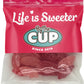 By The Cup Sour Pucker-up Gummy Lips, 10 oz Bulk Bag