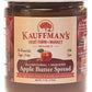 Kauffmans Fruit Farm Homemade Apple Butter Spread, No Sugar Added, 17 Oz, Case of 12