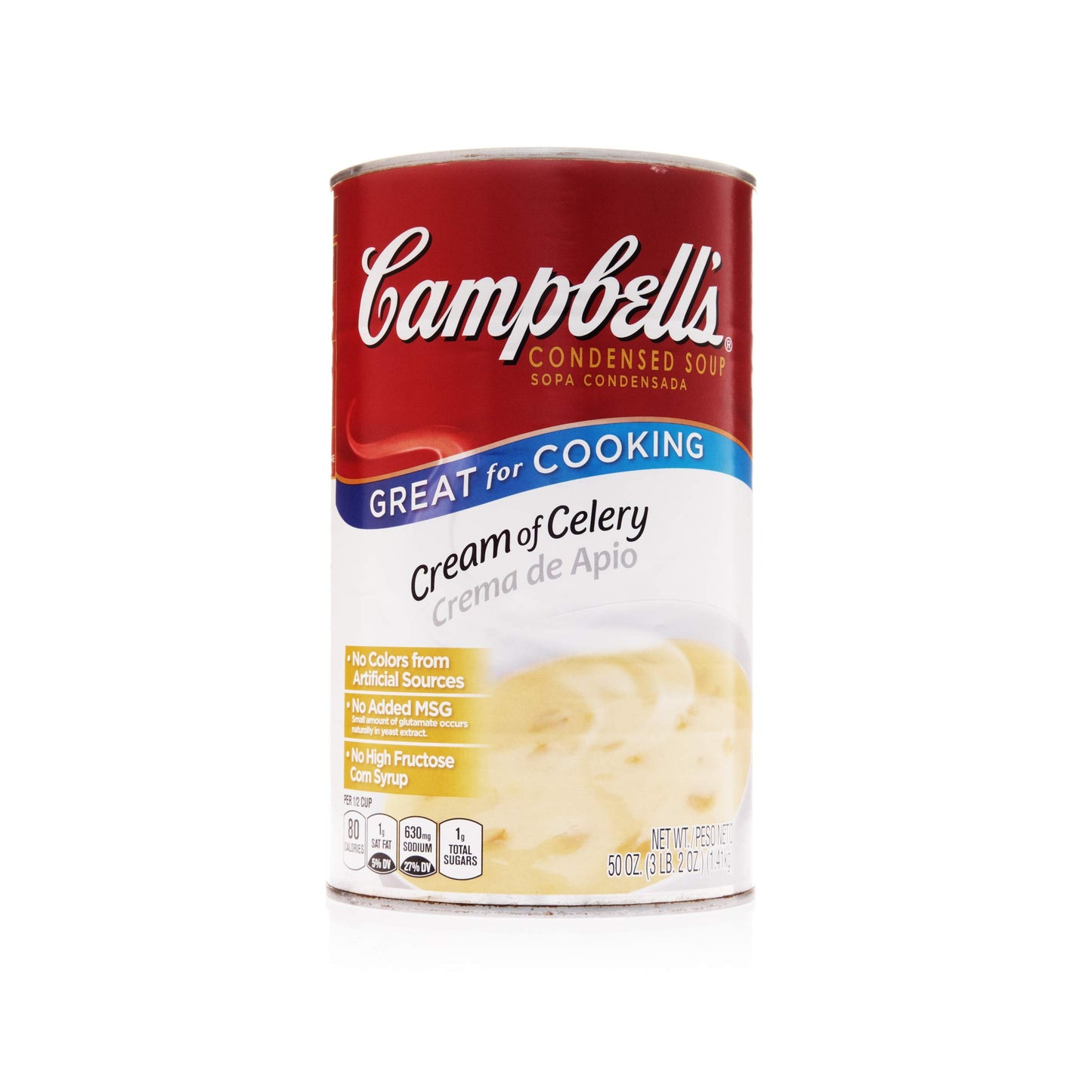 Campbell's Classic Condensed Cream of Celery Soup, 50 Ounce (Pack of 12)
