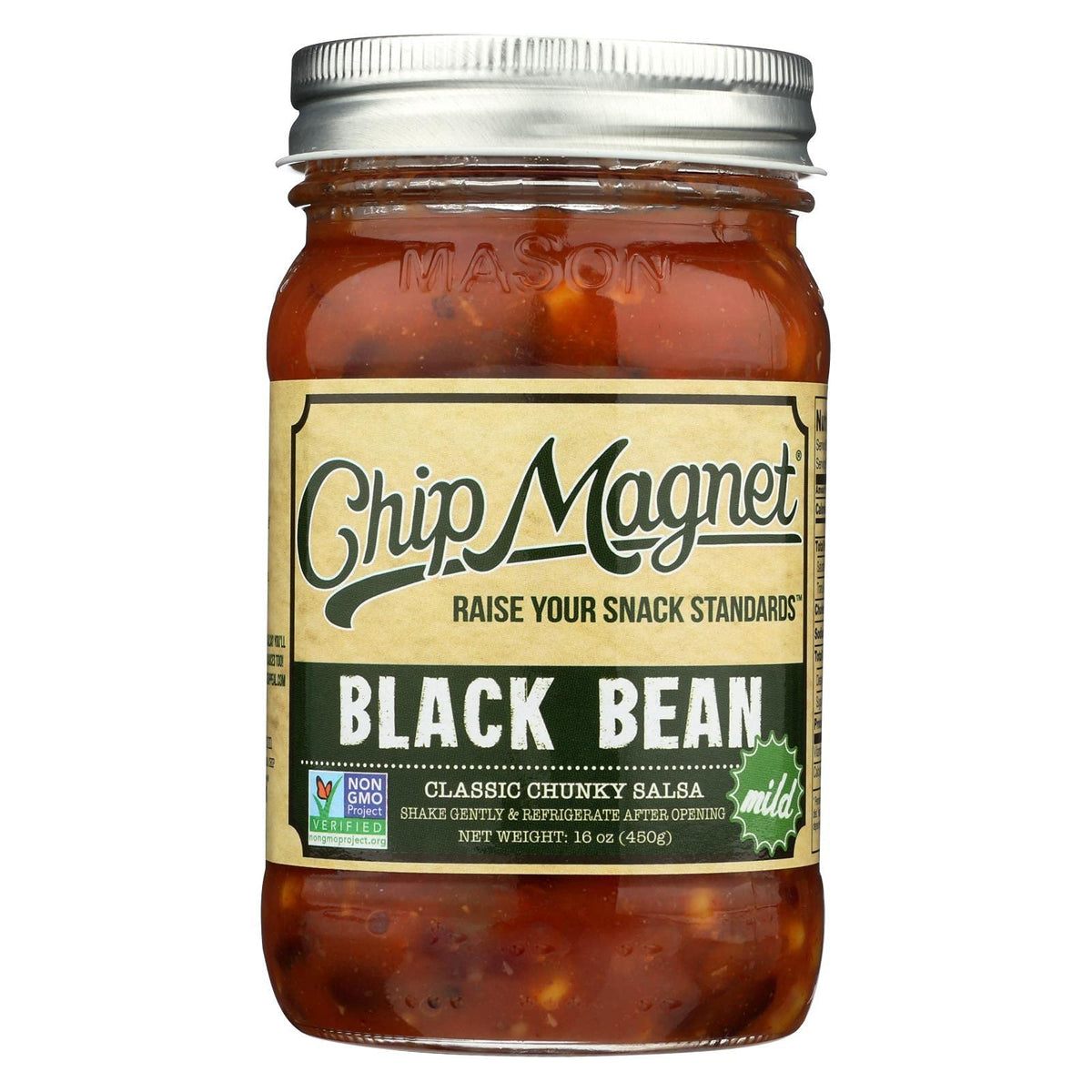 Chip Magnet Salsa Sauce Appeal Salsa - Black Bean - Case of 6 - 16 oz6