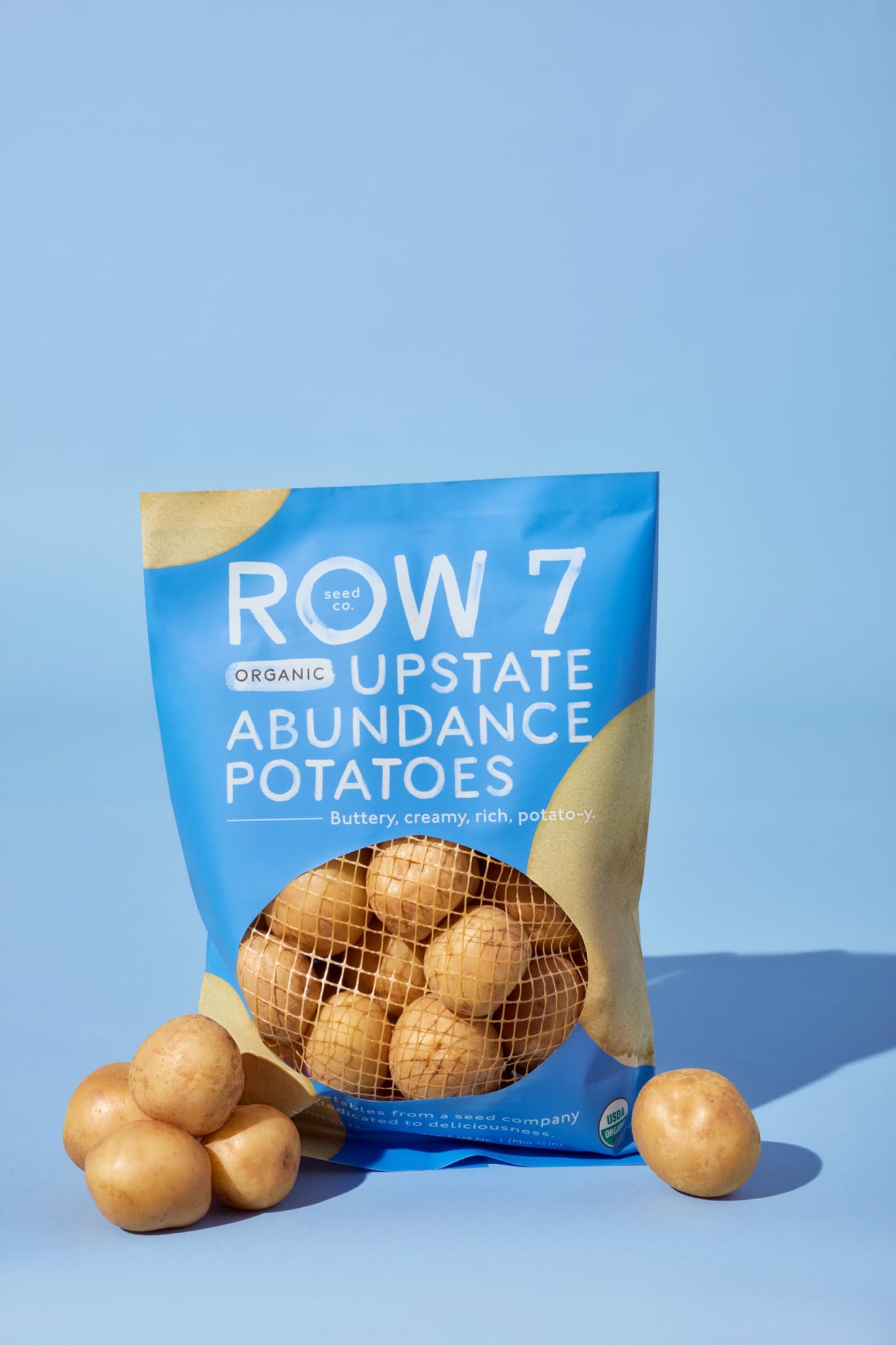 Row 7 Organic Upstate Abundance Yellow Creamer Potatoes, 24 OZ