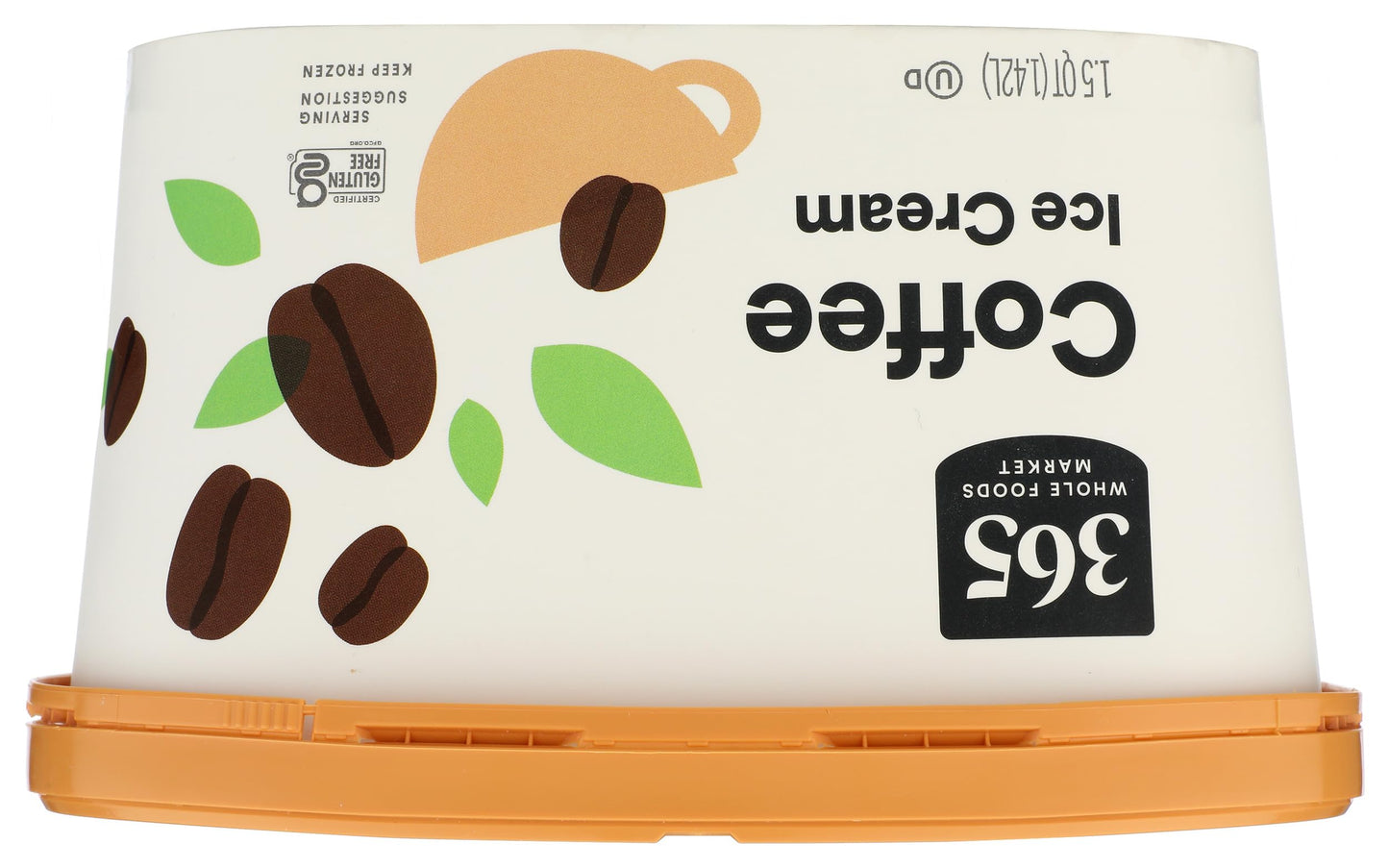365 Everyday Value Coffee Ice Cream, 48 oz (Frozen)