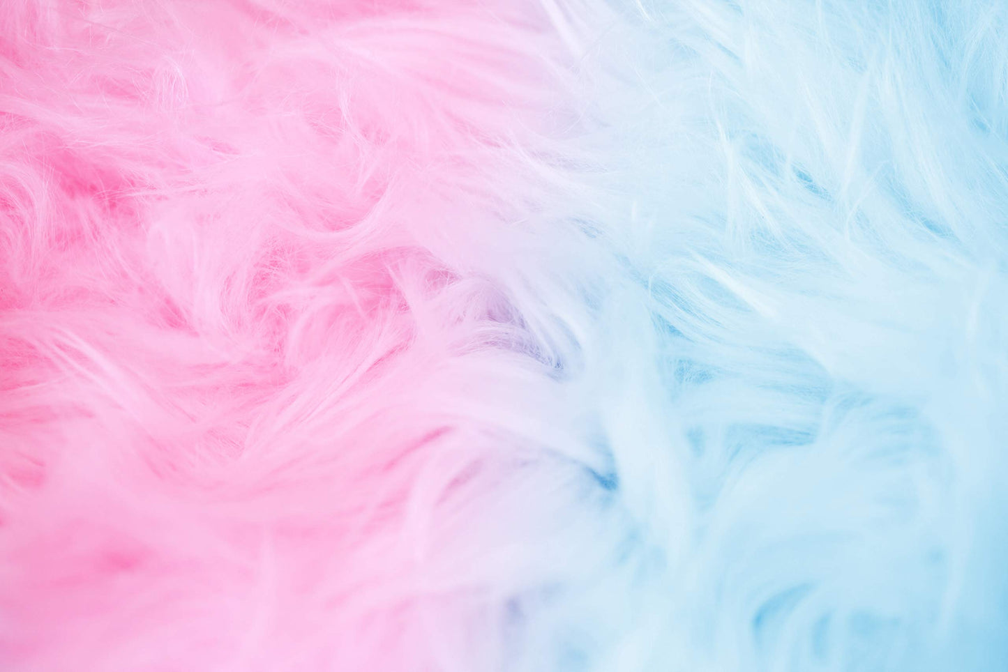 Fruidles Cotton Candy Blue and Pink Party Flavors Supplies Birthday Treats for Kids, Kosher, 3oz Bag (6-Pack)