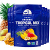 Mavuno Harvest Tropical Mix Dried Fruit Snack | Unsweetened Organic Mixed Dried Fruit | Gluten Free Healthy Snacks for Kids and 