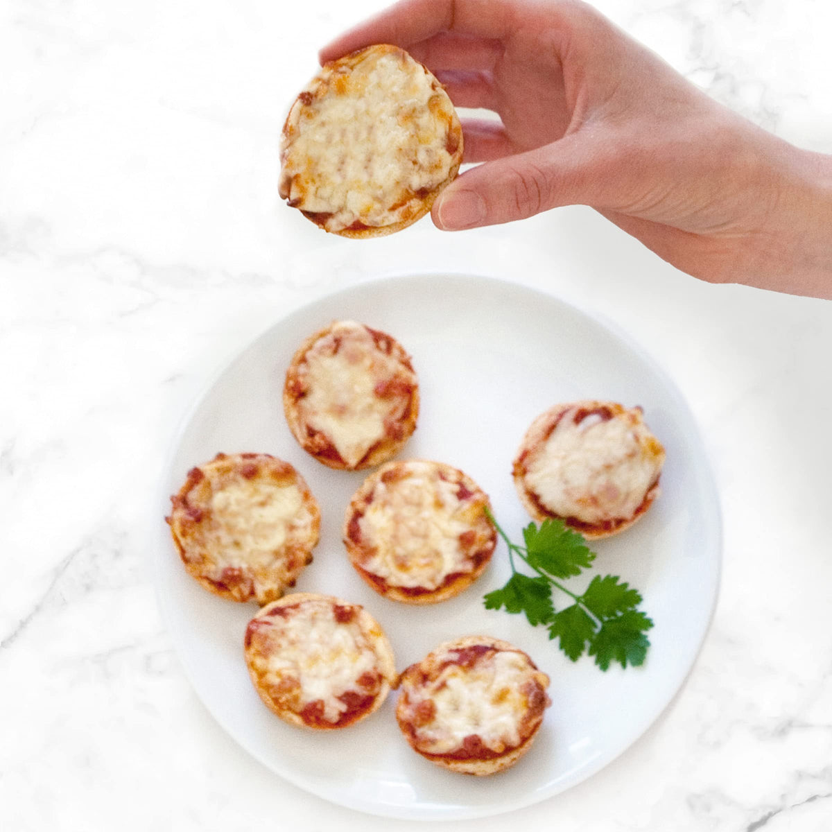 Annies Frozen Mini Pizza Bagels, Three Cheese, Snacks, 9 Ct, 6.65 oz