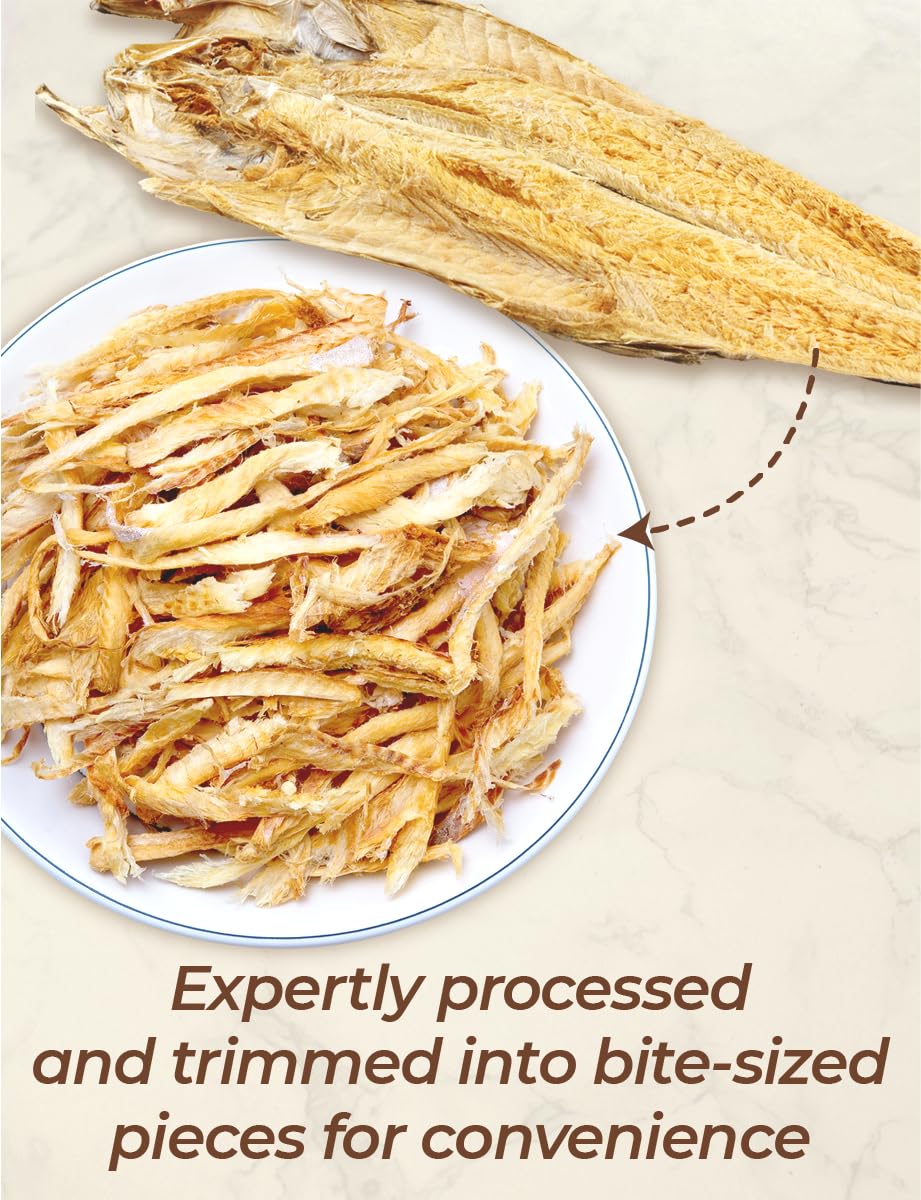 Nice Witch'S Dried Pollack Shredded 100G / 3.5Oz - Naturally Processed Seafood In Korea