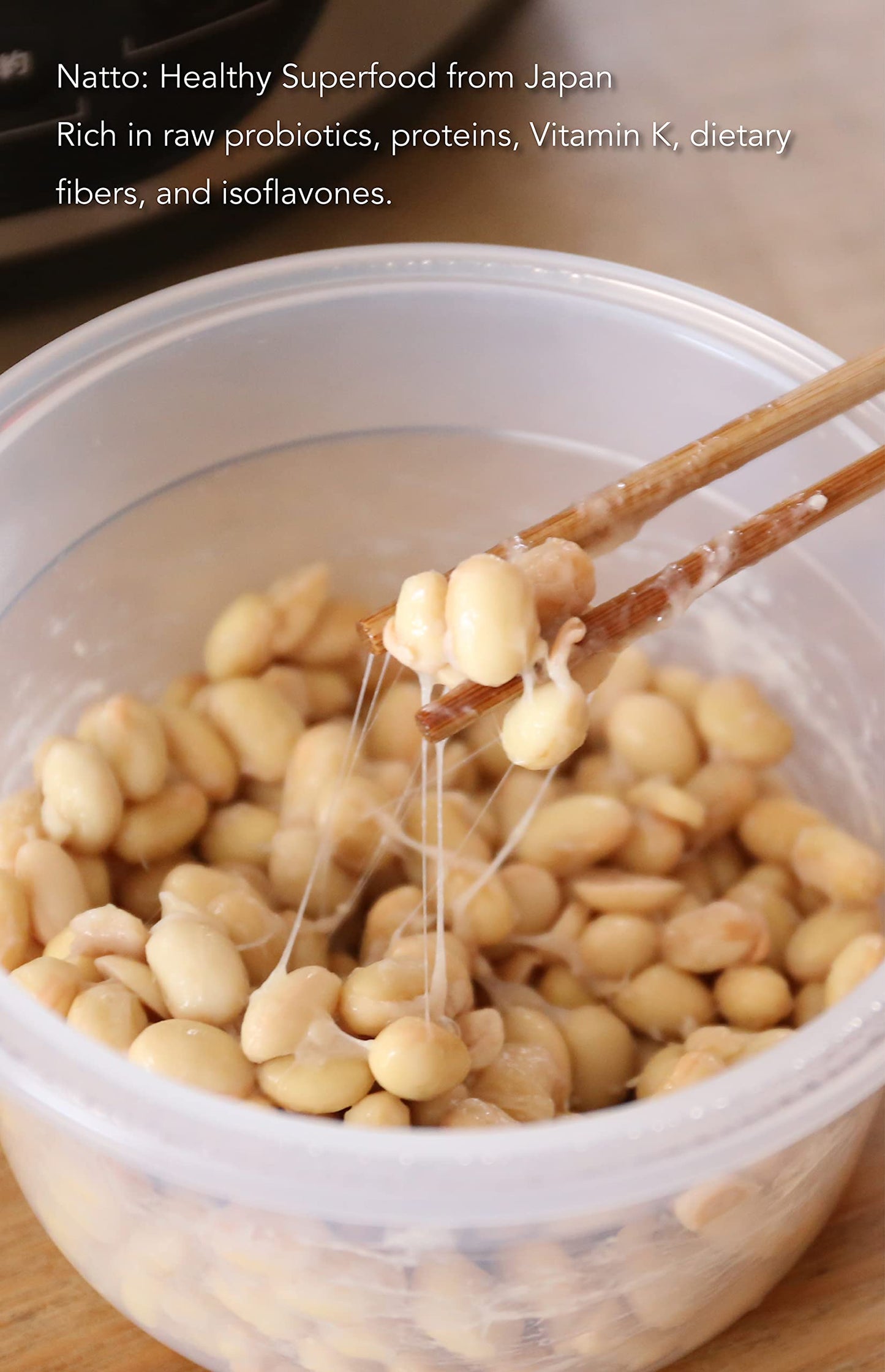 Kawashimaya Natto Starter Spores Powder 0.1 oz (3g), Can make up to 10-30kg Natto, Made From Soybean Extract