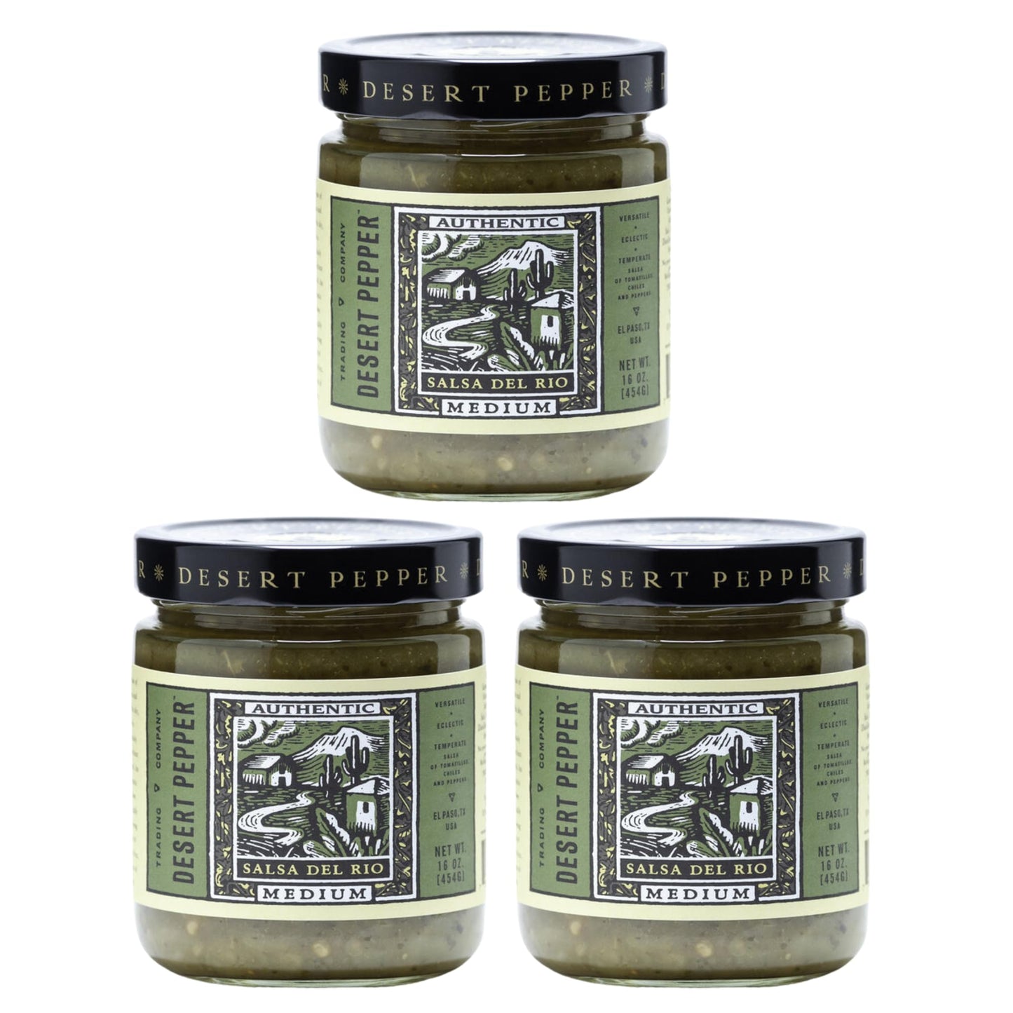 Desert Pepper Salsa Del Rio Medium - 1 Pack - Model 23305