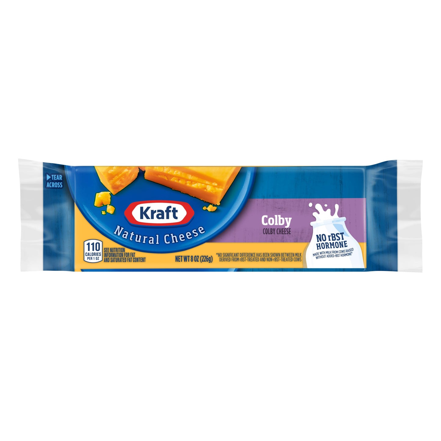 Kraft Cheese Chunk Cheese, Colby, 8 oz