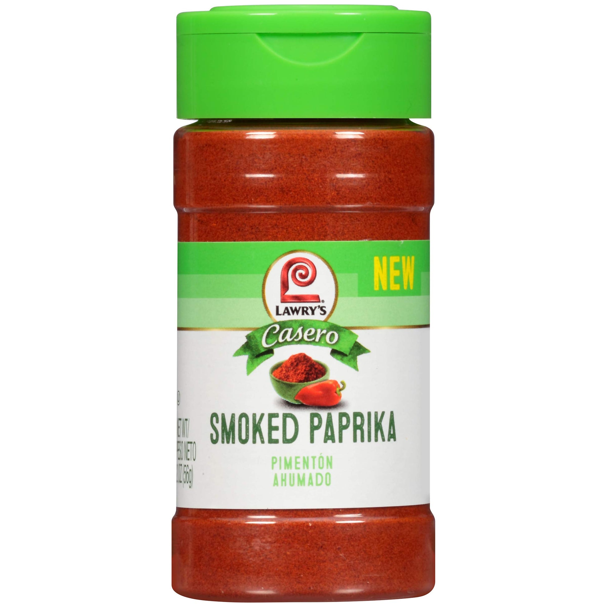 Lawrys Casero Smoked Paprika, 2 oz, Pack of 12 - Flavorful Spice for Cooking and Seasoning