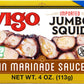 Vigo Premium Imported Canned Seafood, Jumbo Squid In Marinade Sauce, Specialty Flavored, Perfect For Recipes And Dishes (Jumbo Squid In Marinade Sauce, 4 Ounce (Pack Of 10))