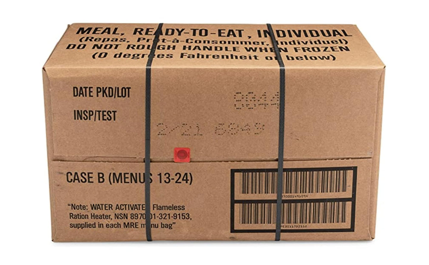 Wornick Sopacko, Ameriqual Mre Meals Ready To Eat Inspection 2025, 2026 Or Better, Emergency Food Supply, Survival Camping Outdoor 12 Pack(A & B Case Bundle, 2, Count)